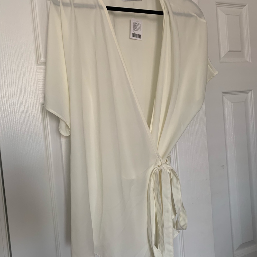 Kimono wrap tunic top